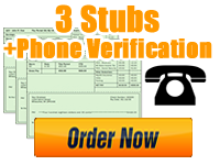 Order 3 Stubs   Phone Verification